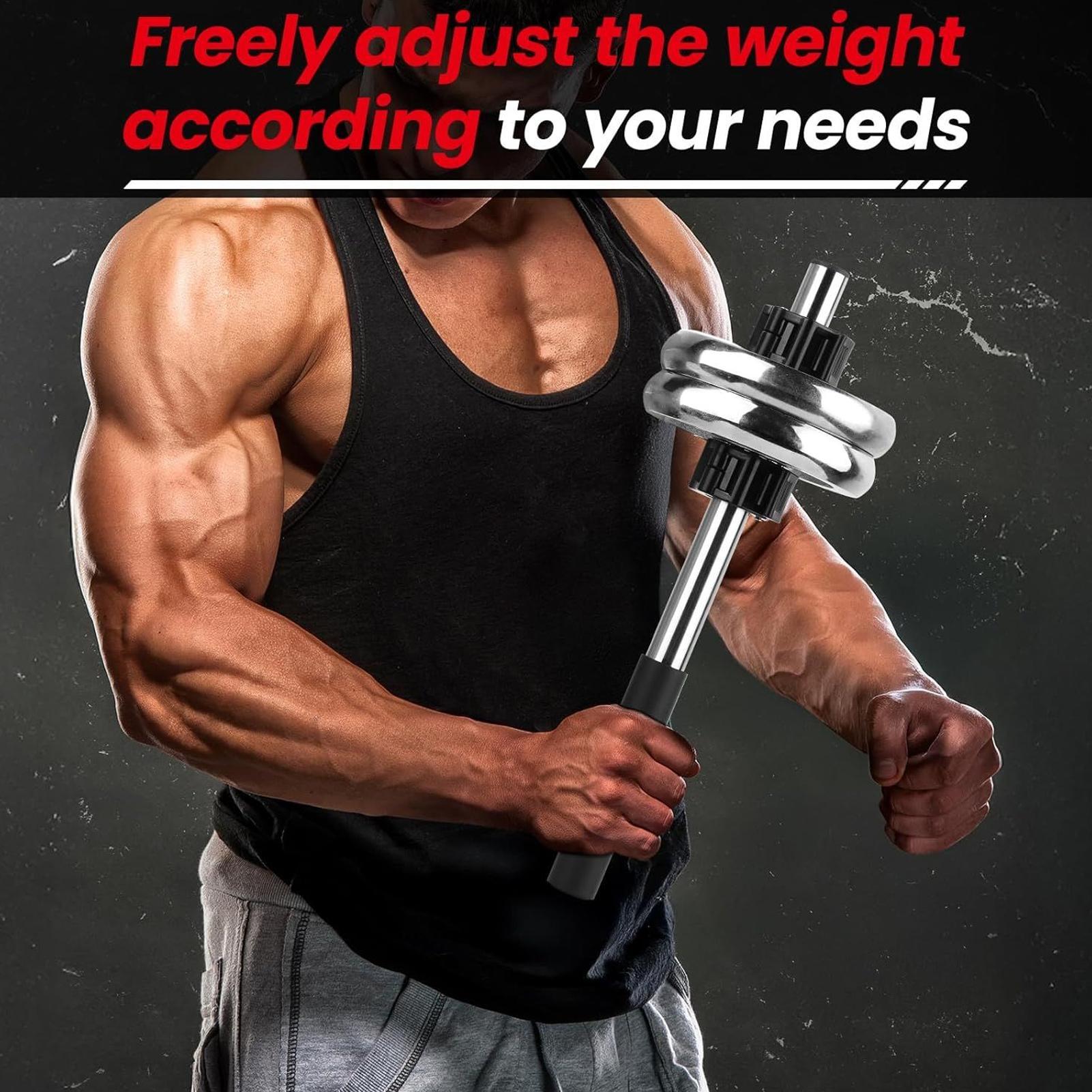 Sports Equipment Near Me - Dumbbell Bar Wrist Bar Workout Exerciser