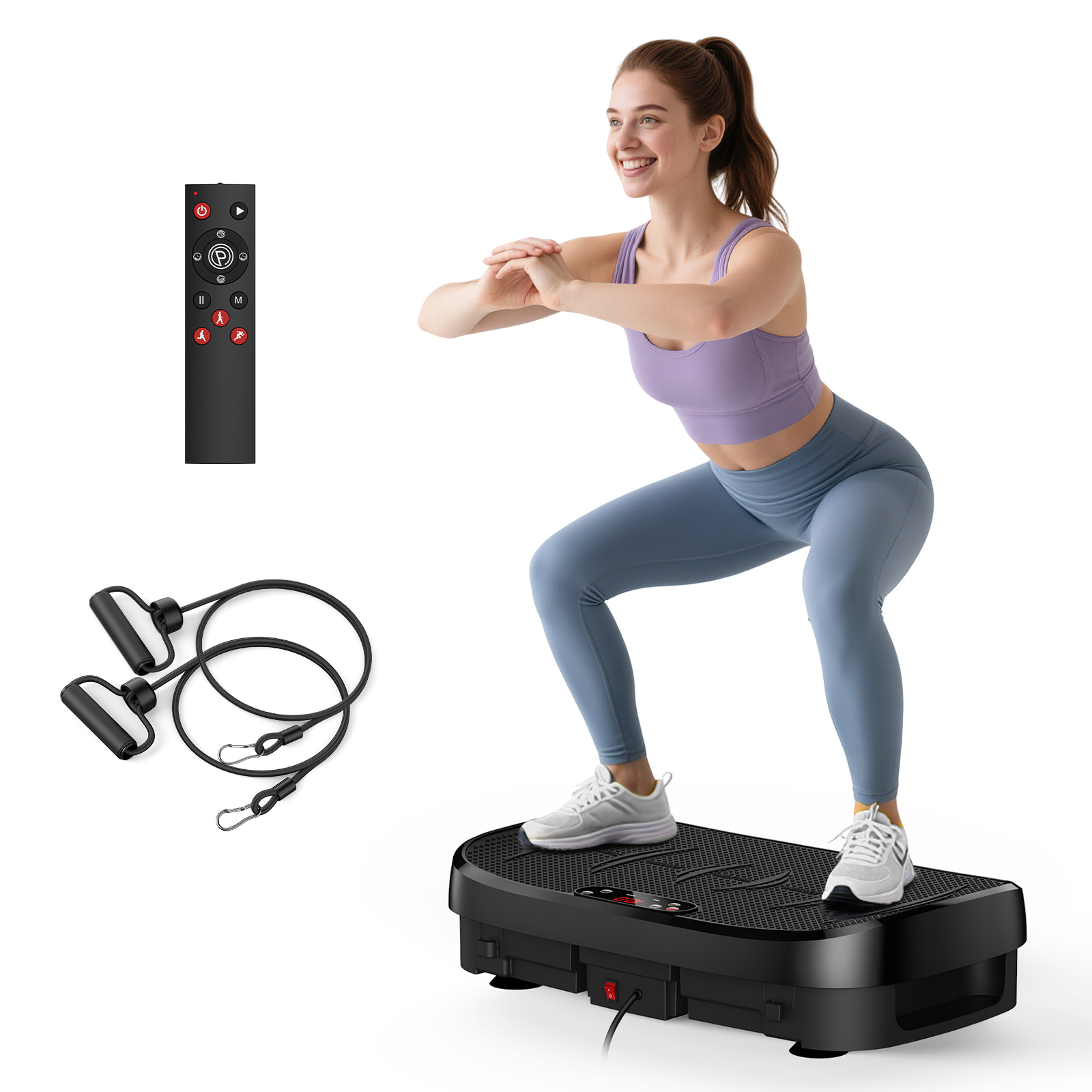 Sports Equipment Names - Vibration Plate Fat Burning Fitness Platform