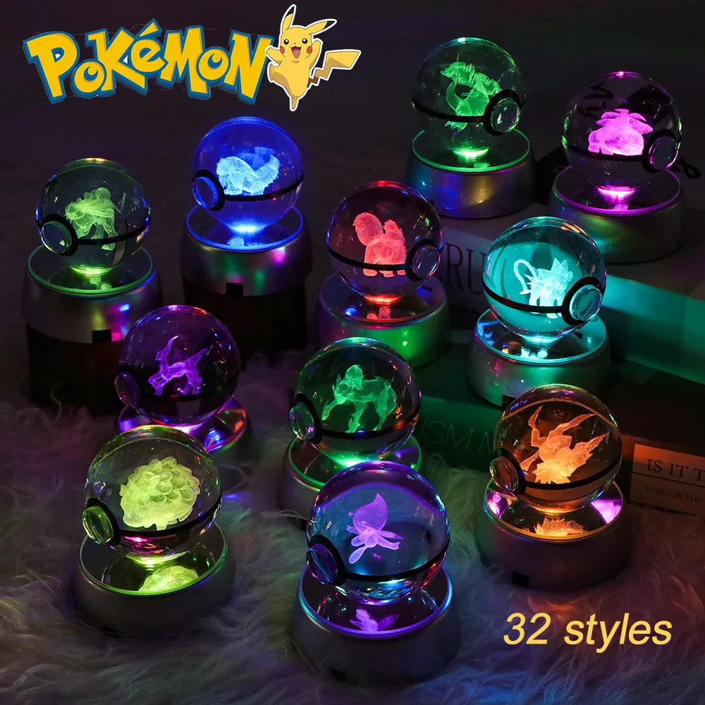 Bocce Ball Set - Pokemon 3D Crystal Ball Glastrier Charizard