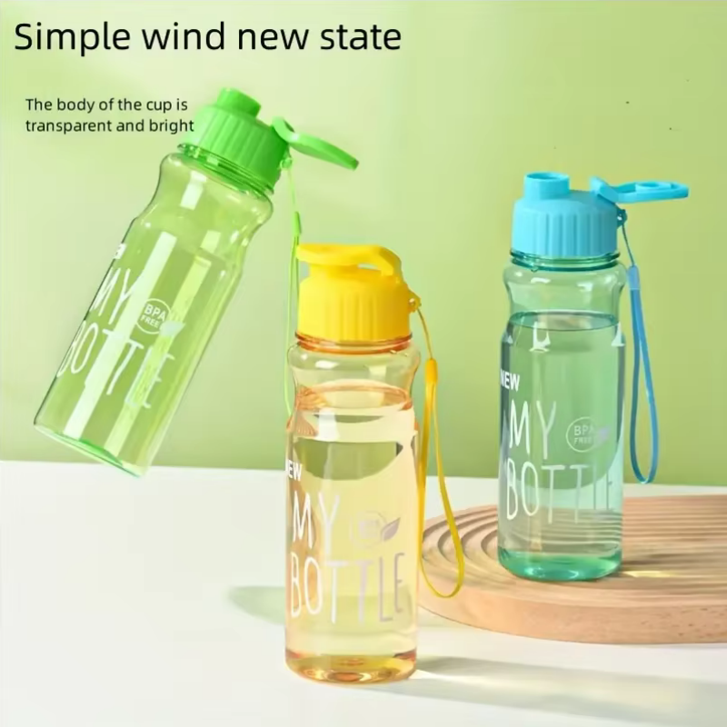 1pc 500ML Transparent Flip Top - Sports Equipment Names review and price