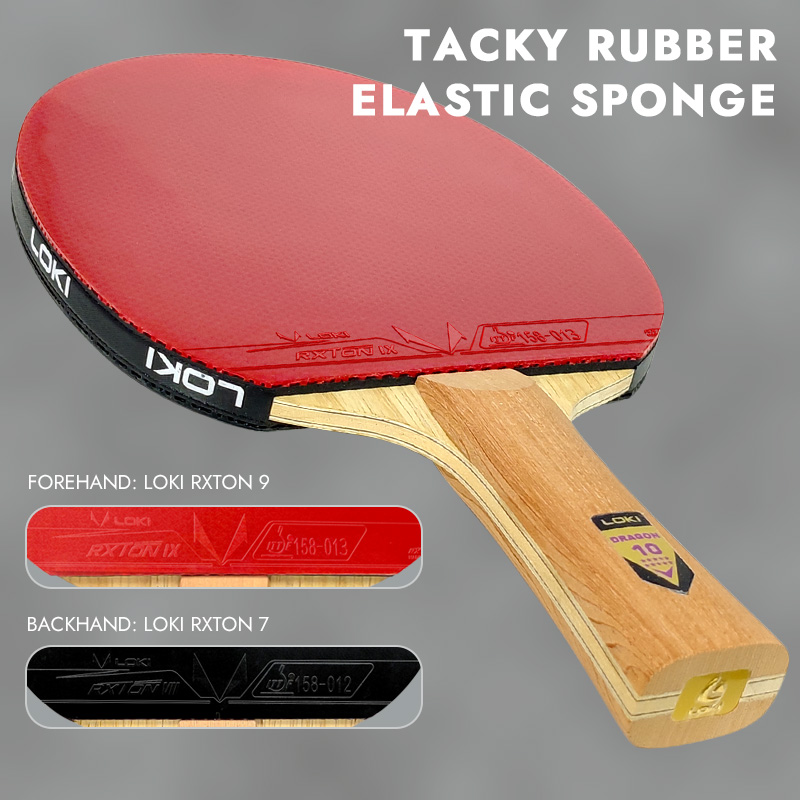 LOKI DRAGON 10 STAR Table Tenn - Badminton Racket Carbon review and price