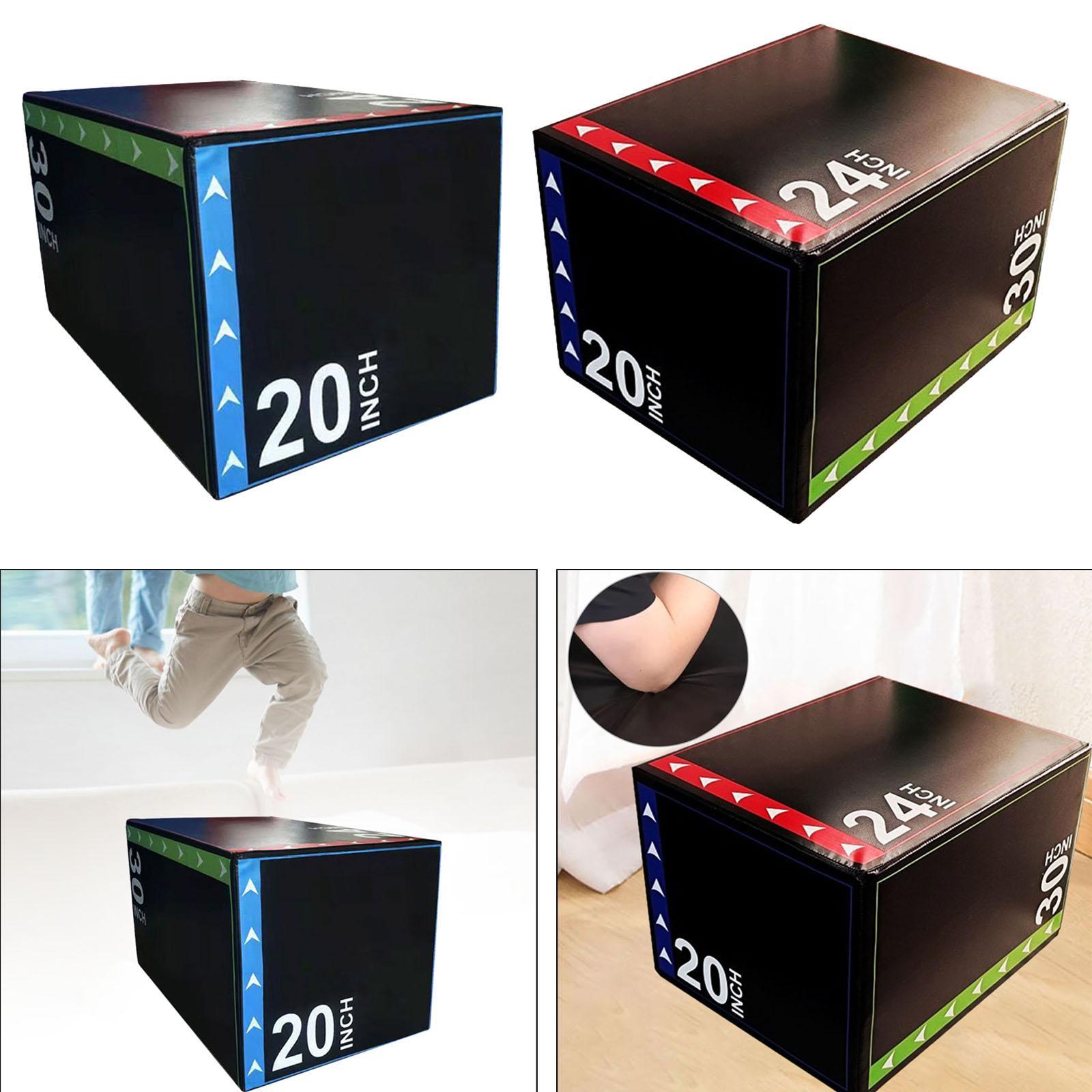 3-in-1Jump Box Plyometric Box  - Sports Equipment Names review and price