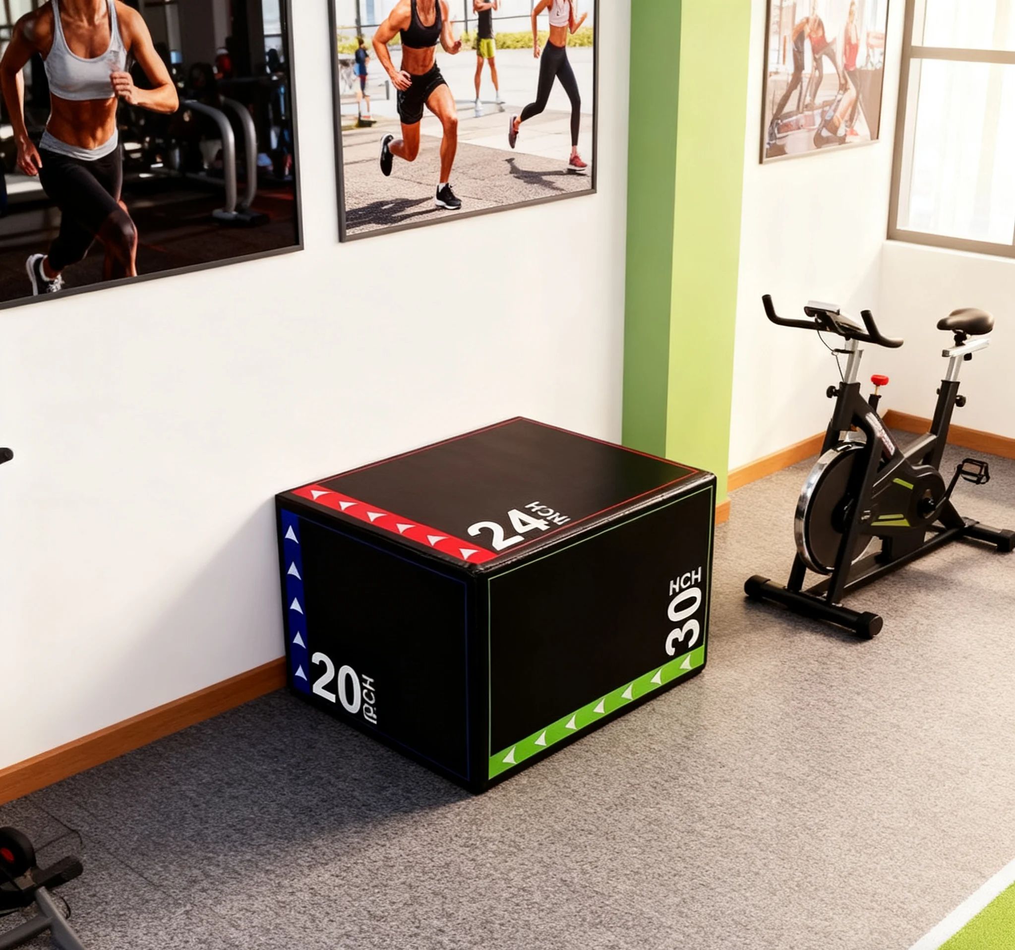 3-in-1Jump Box Plyometric Box  - Sports Equipment Names review and price