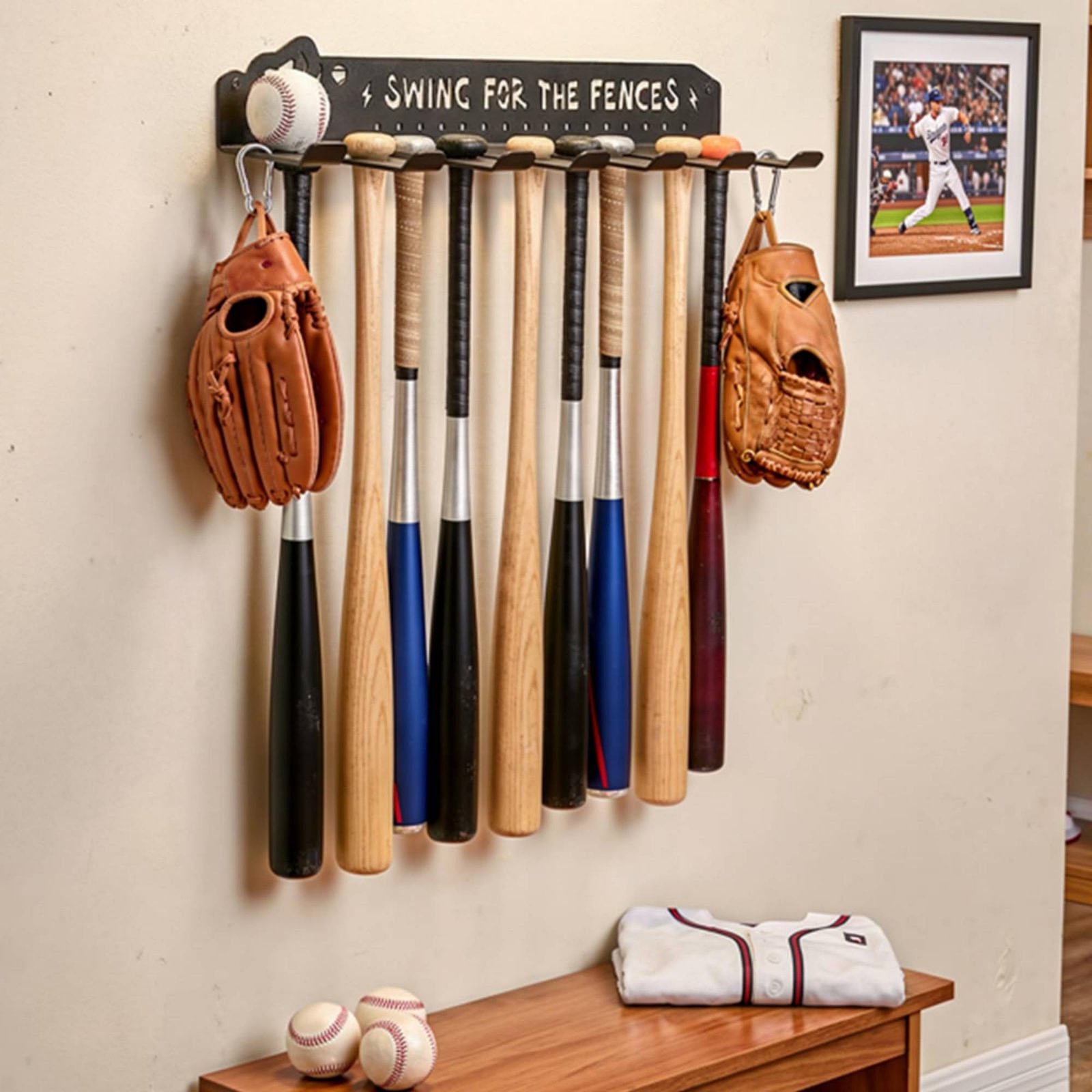 8 Hook Sports Equipment Rack H - Sports Equipment Organizer Garage review and price