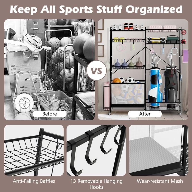 Sports Equipment Organizer for - Sports Equipment Organizer Garage review and price
