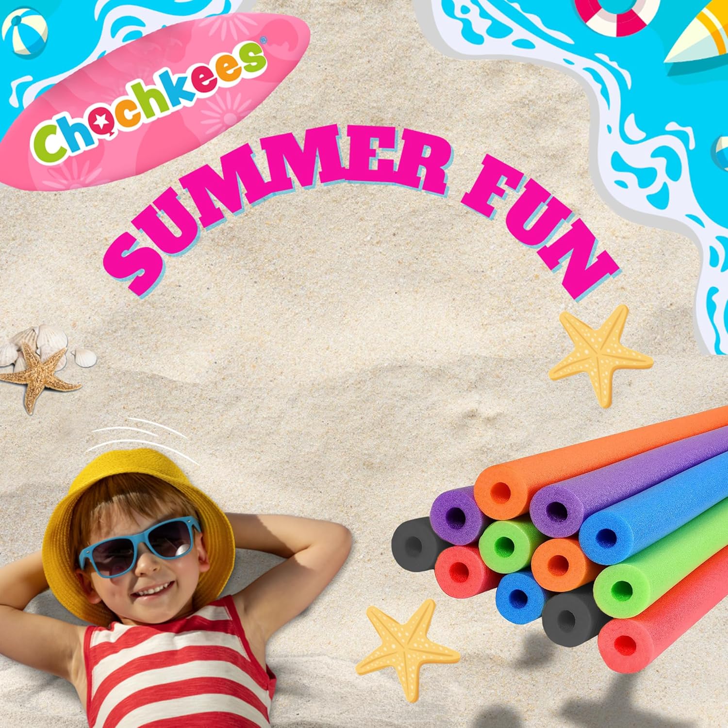 Pool Noodles 2-Pack 52 Inch Fo - Foam Pool Noodle review and price