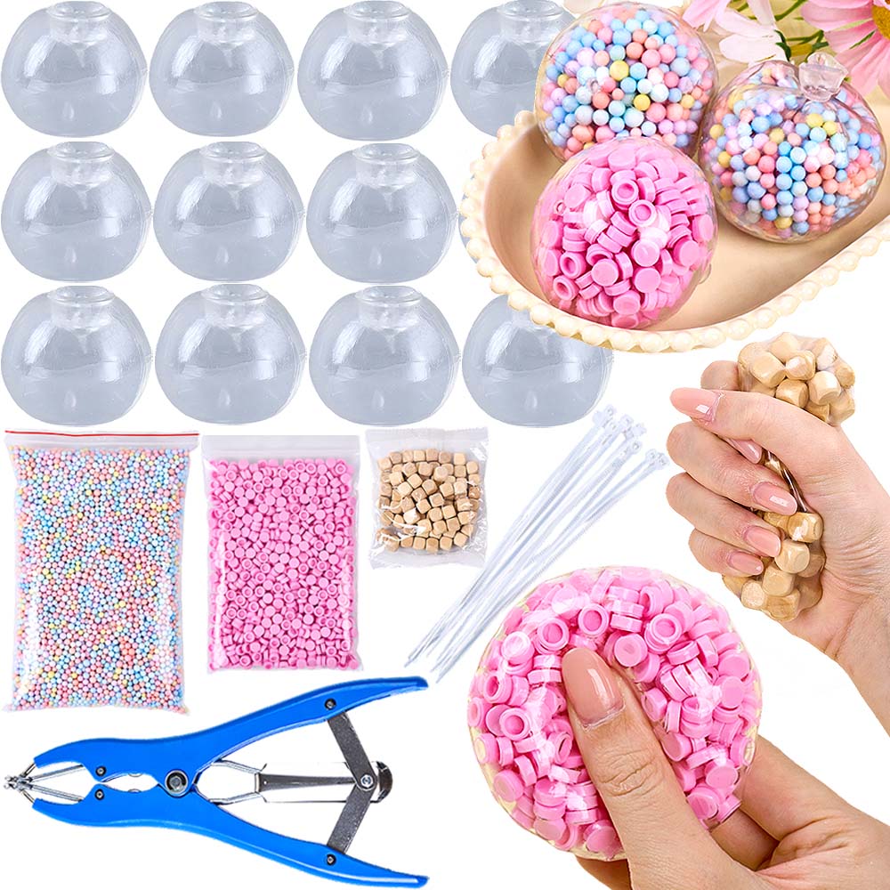 Clear Stress Ball Kit DIY Squi - Bocce Ball Set review and price