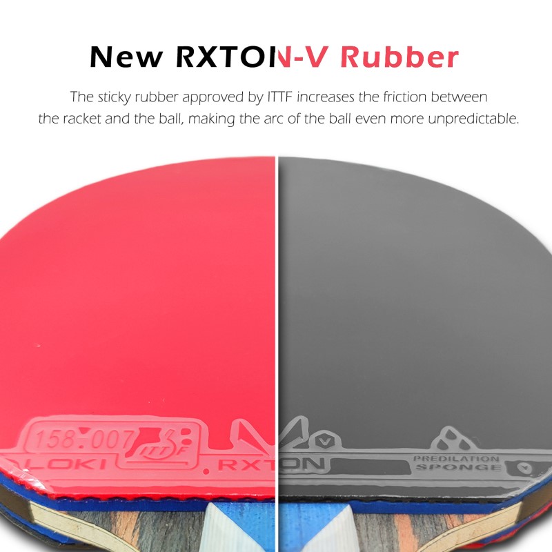 Loki 7 Star Table Tennis Racke - Badminton Racket Carbon review and price