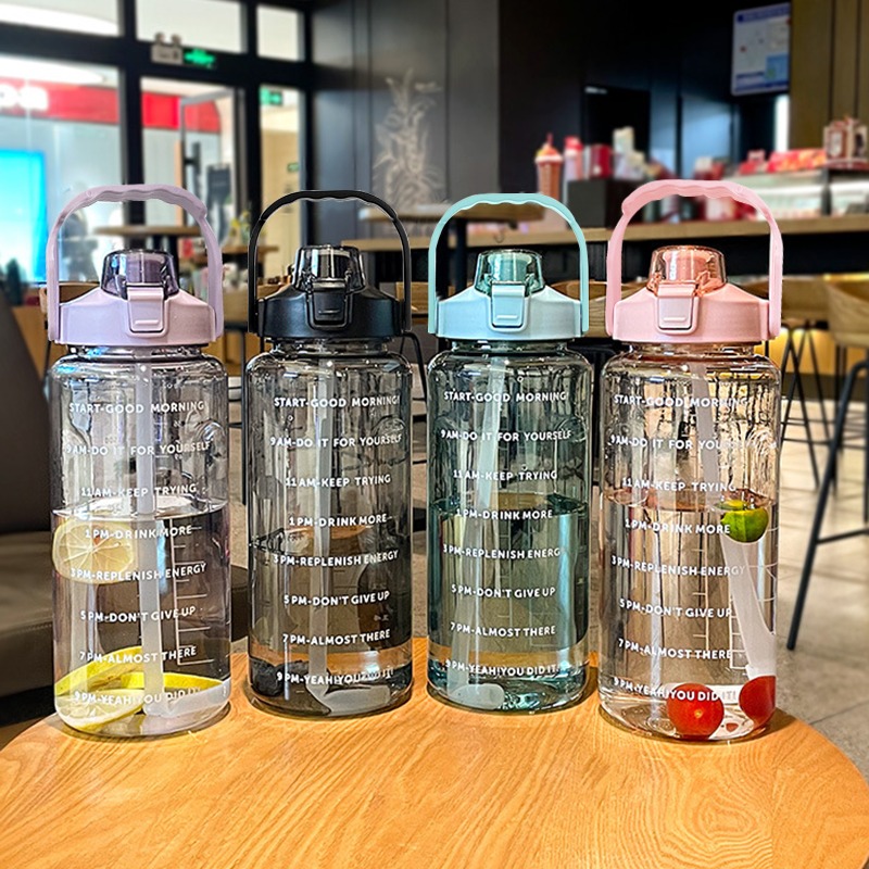 2 Liters Straw Plastic Water B - Sports Equipment Names review and price