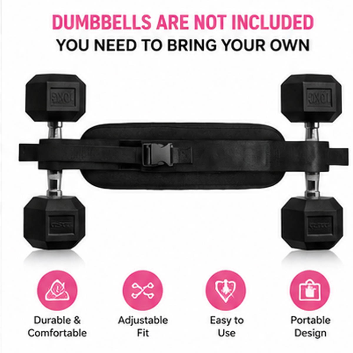 Heavy Duty Nylon Hip Thrust Be - Sports Equipment Near Me review and price