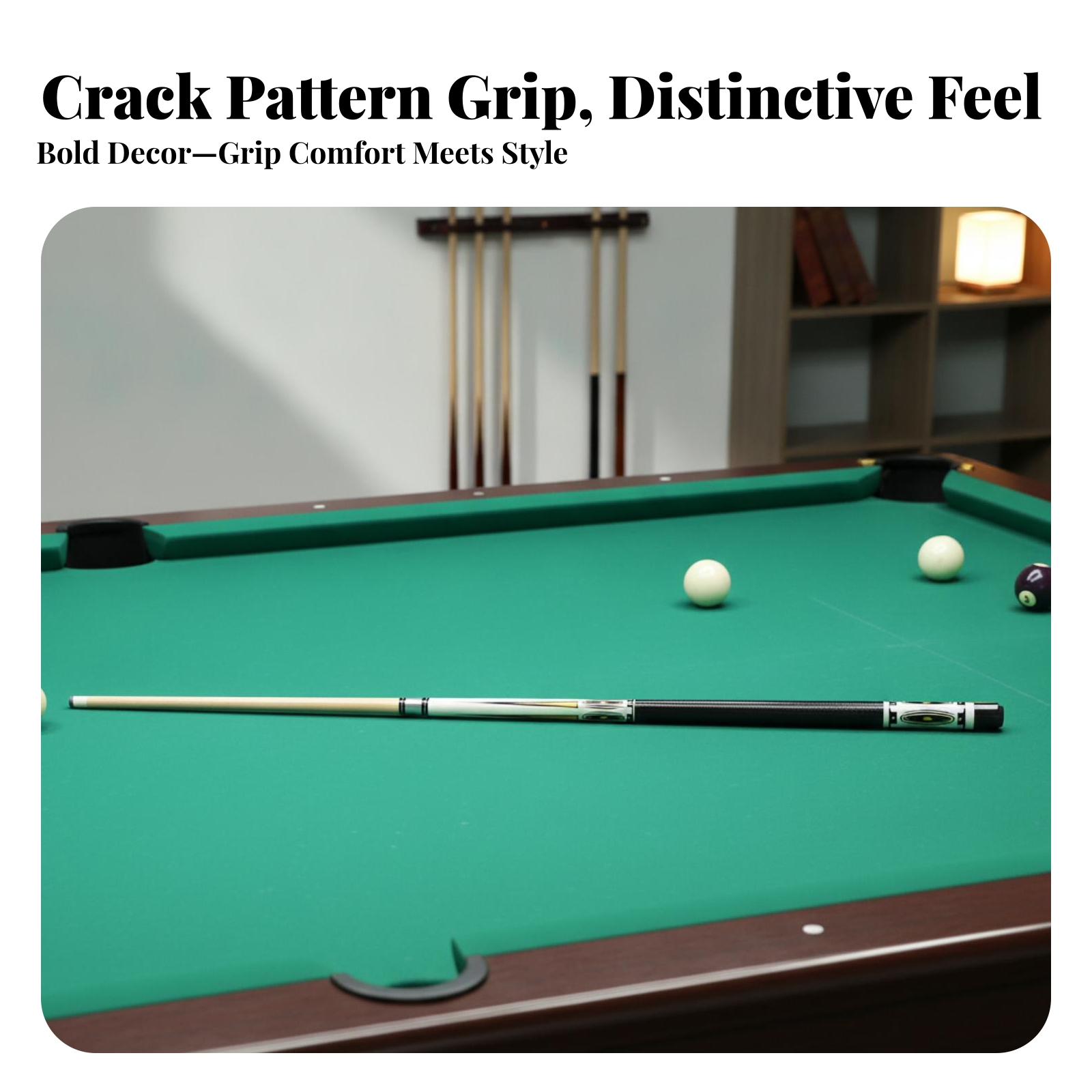 Two-Piece Pool Cue Textured Gr - Sports Equipment In Chinese review and price