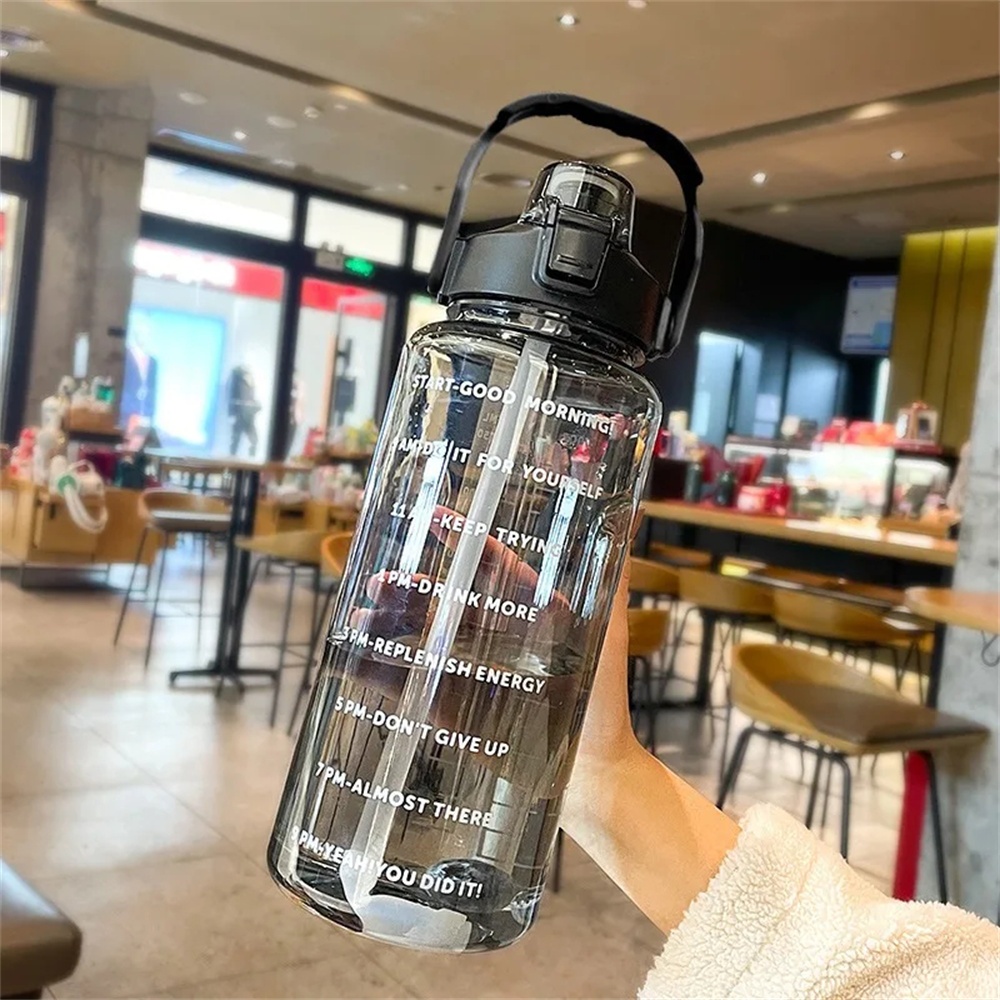 1pack 2L Water Bottle with Tim - Sports Equipment Names review and price