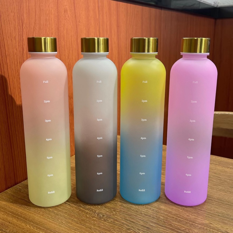 1000ml Bottle With Time Marker - Sports Equipment Names review and price
