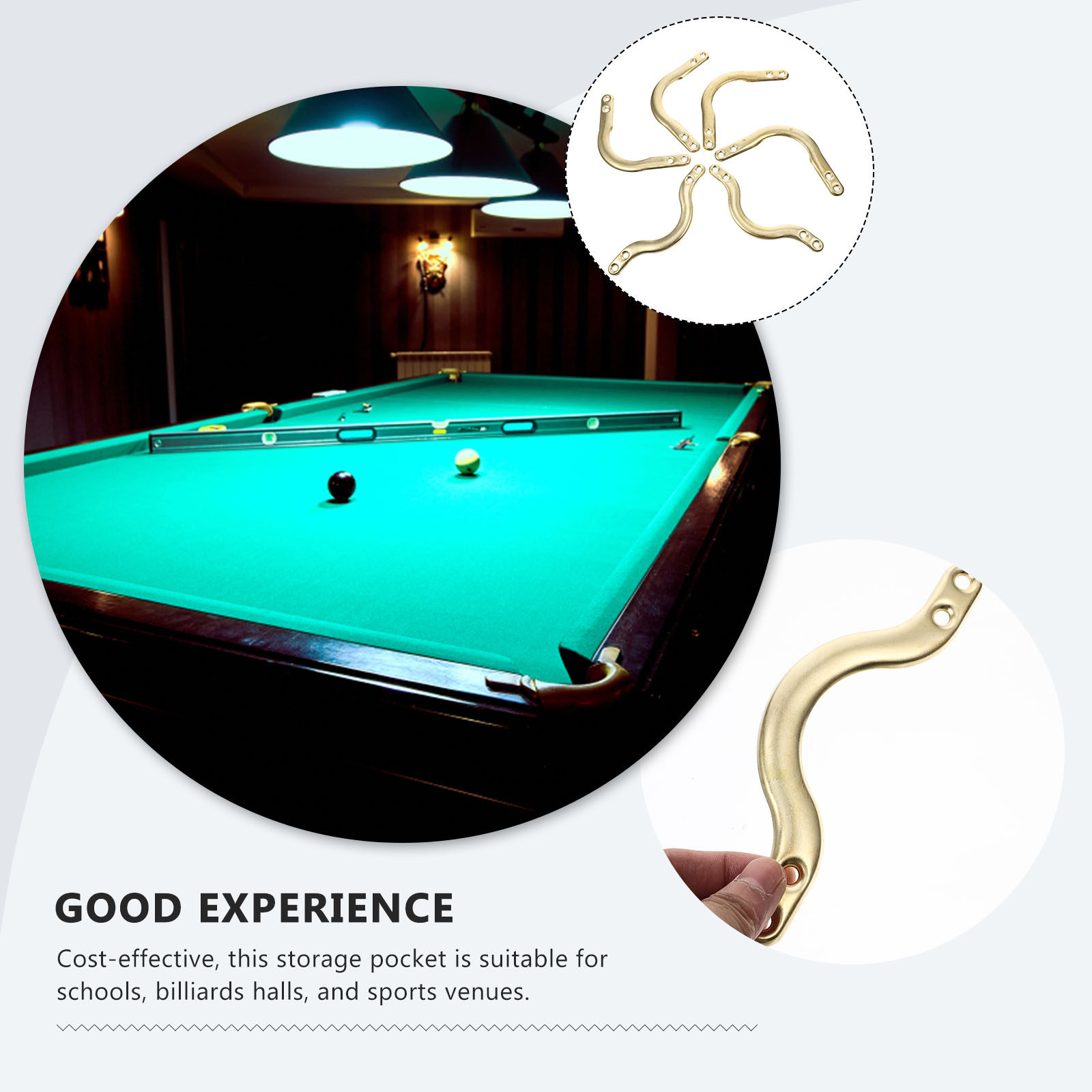 6Pcs Strong Iron Billiard Tabl - Sports Equipment In Chinese review and price
