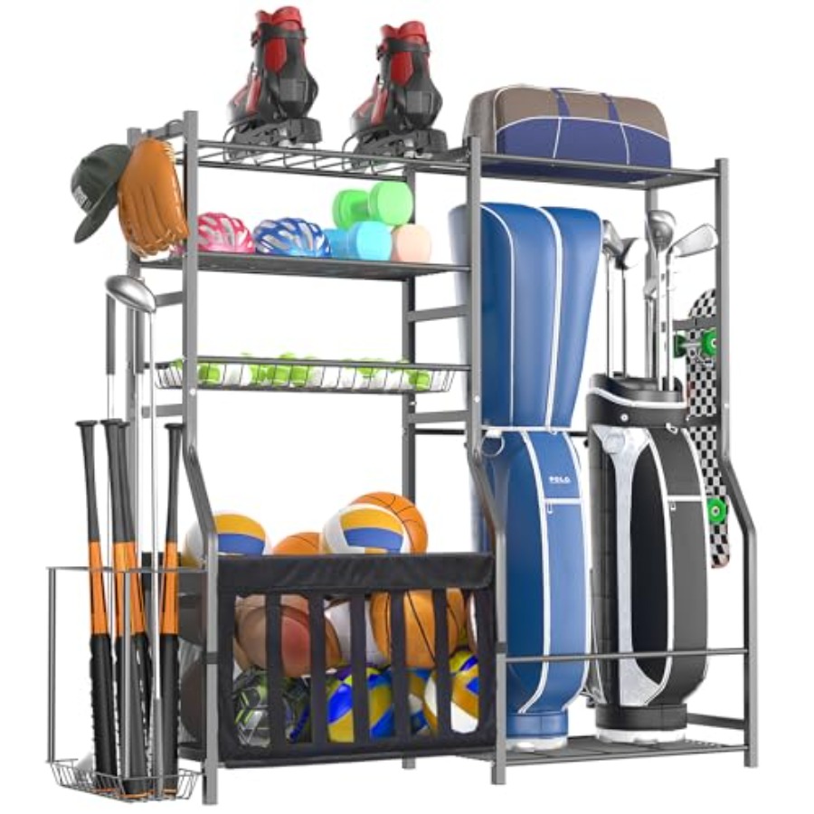 Heavy Duty Garage Sports Equip - Sports Equipment Organizer Garage review and price